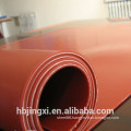 Red Silicone Rubber Heating Sheet / Mat With Insertion